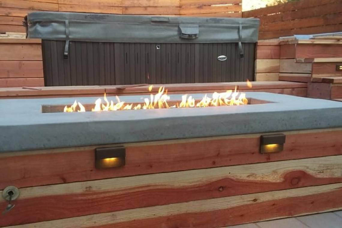 Deck/Fire Pit Backyard Remodel  Mill Valley Gallery Image 7
