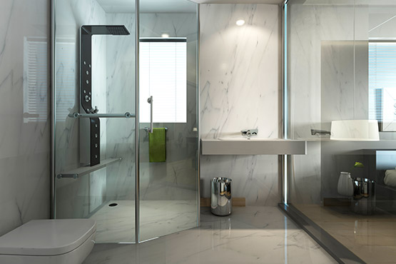 Photo of a contemporary bathroom