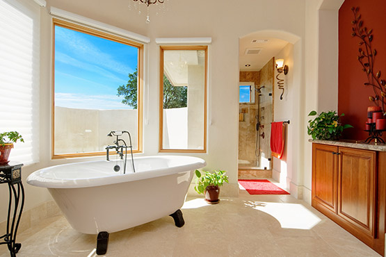 Photo of a Mediterranean bathroom