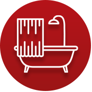 Shower and tub icon