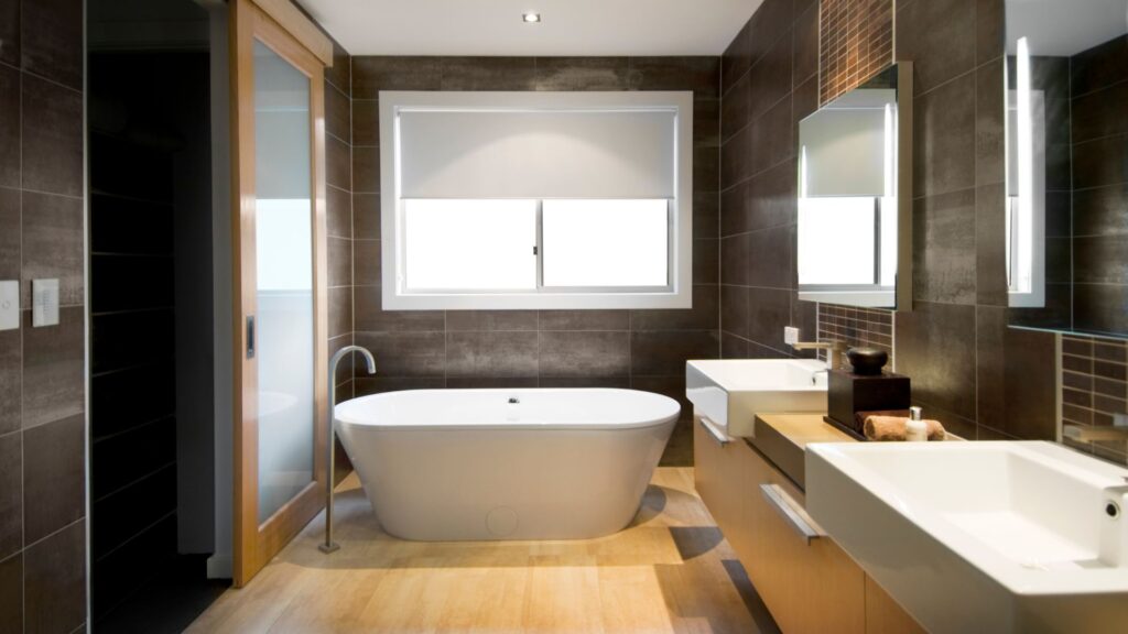 spa retreat bathroom