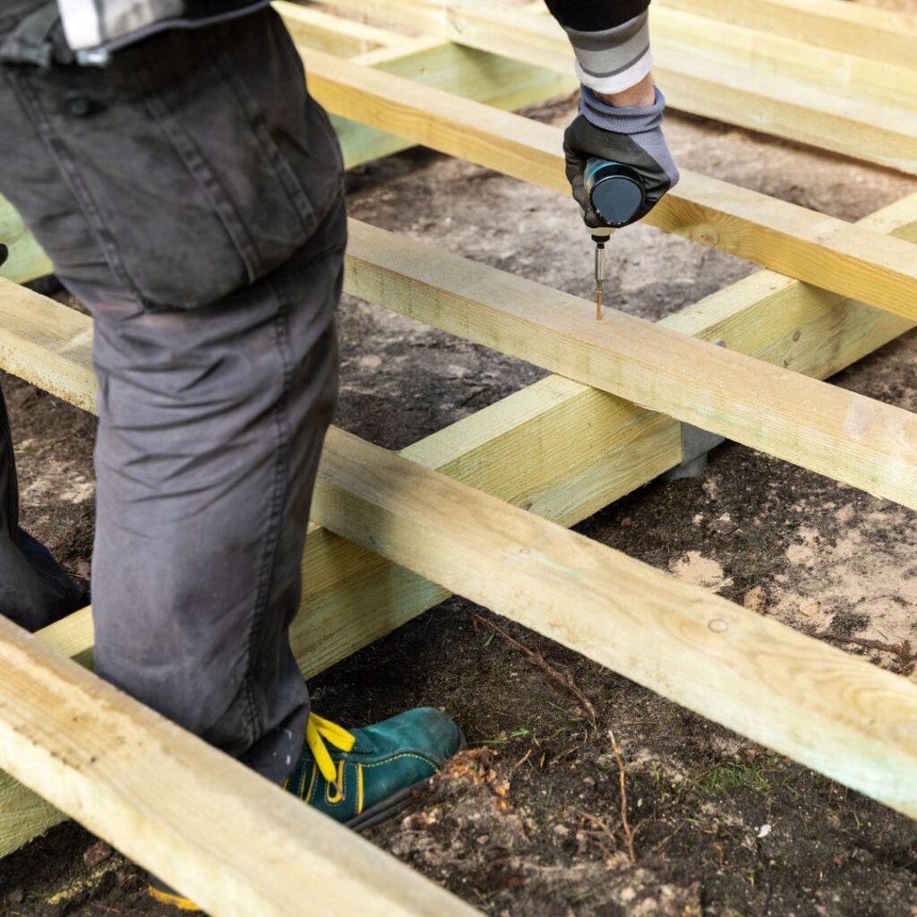 building a patio