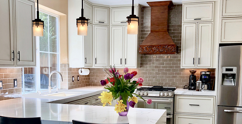 bright new kitchen remodel