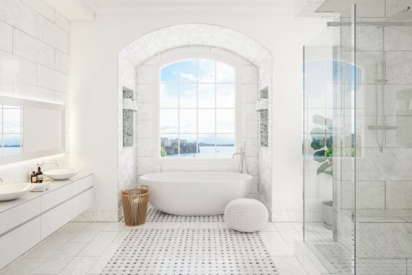 Belmont bathroom remodel