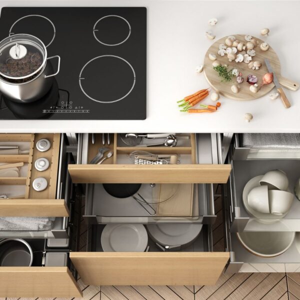 kitchen cabinet storage