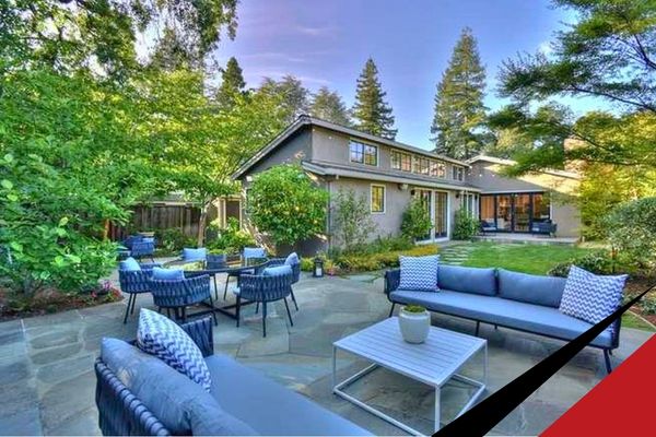 outdoor living space